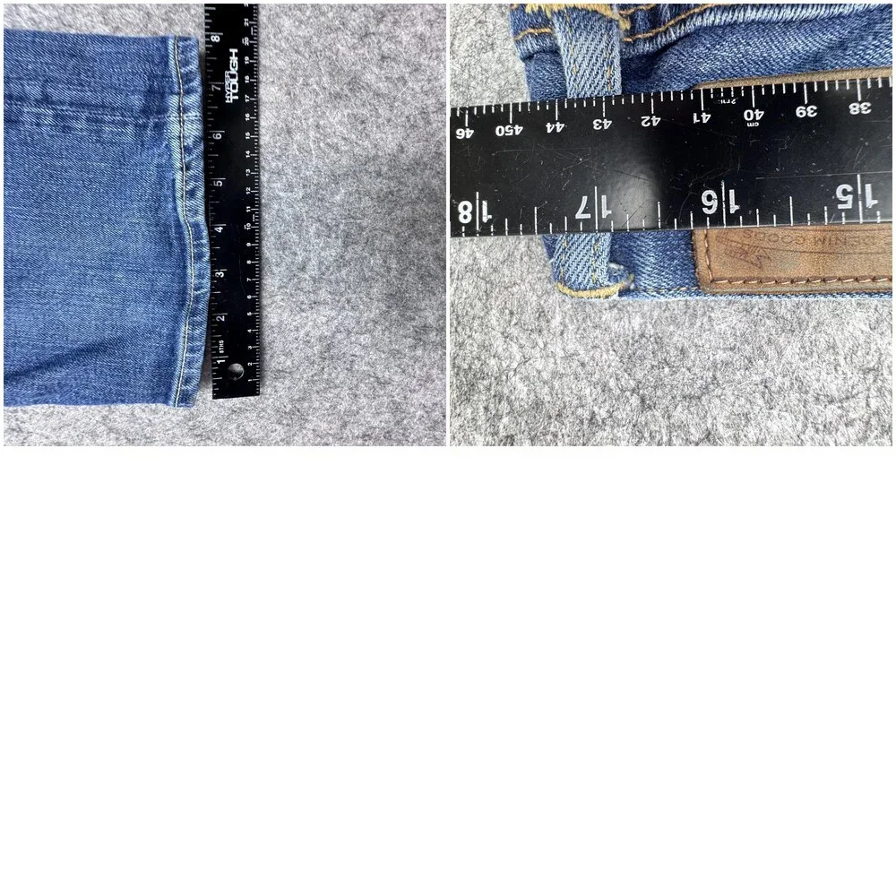 Polo Ralph Lauren Hampton Relaxed Straight Jeans Mens 34x31 Blue Stretch Denim